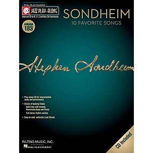 Hal Leonard Sondheim - Jazz Play-Along Volume 183 Book/CD