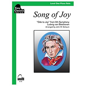 Schaum Song Of Joy Educational Piano Series Softcover