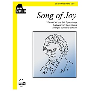 Schaum Song Of Joy Educational Piano Series Softcover