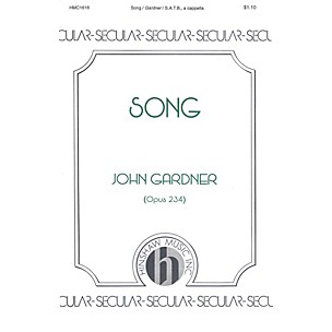 Hinshaw Music Song SATB composed by John Gardner