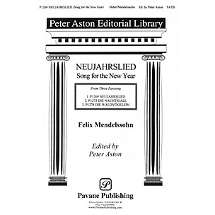 PAVANE Song for the New Year SATB a cappella arranged by Peter Aston
