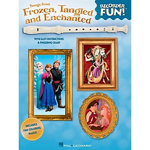 Hal Leonard Songs From Frozen, Tangled And Enchanted - Recorder Fun! Songbook
