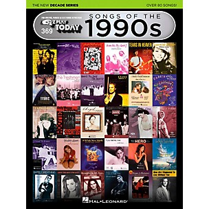 Hal Leonard Songs Of The 1990s - The New Decade Series E-Z Play Today Volume 369