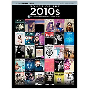 Hal Leonard Songs Of The 2010's - The New Decade Series Book/Online Audio