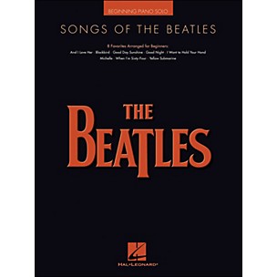 Hal Leonard Songs Of The Beatles Beginning Piano Solo