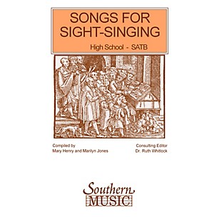 Southern Songs for Sight Singing - Volume 1 (High School Edition SATB Book) SATB Arranged by Mary Henry