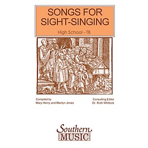 Southern Songs for Sight Singing - Volume 1 (High School Edition TB Book) TB Arranged by Mary Henry