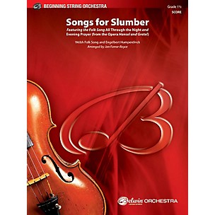 BELWIN Songs for Slumber - Grade 1.5