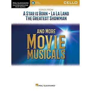 Hal Leonard Songs from A Star Is Born, La La Land and The Greatest Showman Instrumental Play-Along for Cello Book/Audio Online