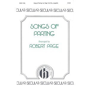 Hinshaw Music Songs of Parting (Three Traditional German) SATB Divisi arranged by Robert Page