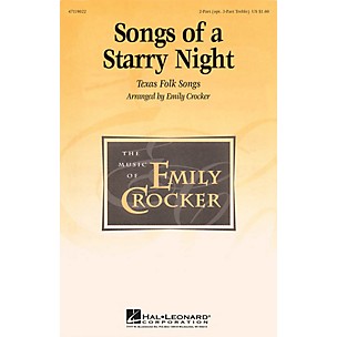 Hal Leonard Songs of a Starry Night (Medley) 2 Part / 3 Part arranged by Emily Crocker