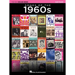 Hal Leonard Songs of the 1960s (The New Decade Series) Easy Piano Songbook