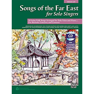 Alfred Songs of the Far East for Solo Singers Book & Acc. CD Medium Low