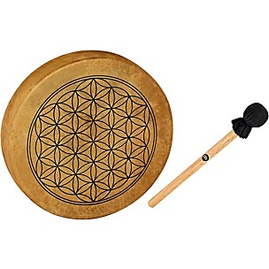 MEINL Sonic Energy HOD15-FOL 15" Native American-Style Hoop Drum, Flower of Life Symbol