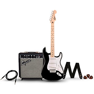Squier Sonic Stratocaster Electric Guitar Pack With Frontman 10G Amp -