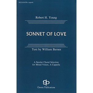 Fred Bock Music Sonnet of Love SATB composed by Robert H. Young