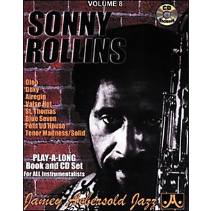 Jamey Aebersold Sonny Rollins Play-Along Book and CD