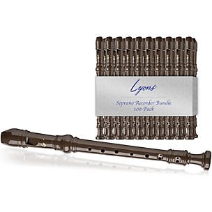 Lyons Soprano Recorder Value Bundle 100-Pack