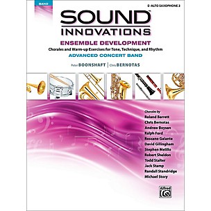 Alfred Sound Innovations Concert Band Ensemble Development Advanced Alto Saxophone 2