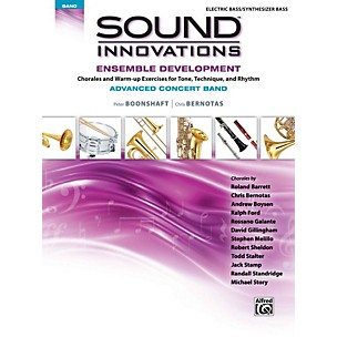 Alfred Sound Innovations Concert Band Ensemble Development Advanced Electric Bass