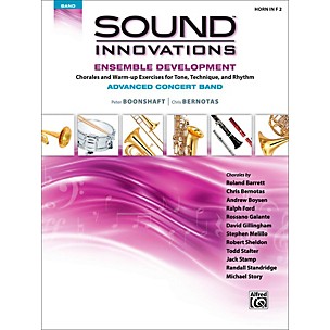 Alfred Sound Innovations Concert Band Ensemble Development Advanced French Horn 2