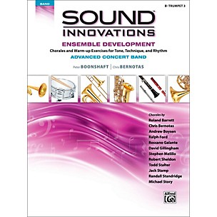 Alfred Sound Innovations Concert Band Ensemble Development Advanced Trumpet 3