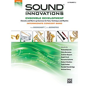 Alfred Sound Innovations Concert Band Ensemble Development B Flat Trumpet 2 Book