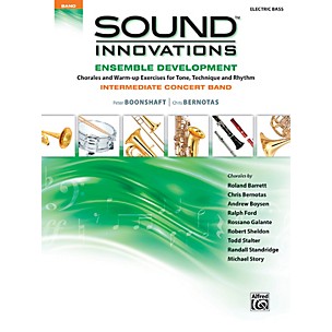 Alfred Sound Innovations Concert Band Ensemble Development Electric Bass Book