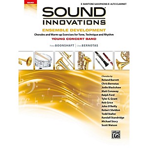 Alfred Sound Innovations for Concert Band - Ensemble Development for Young Concert Band Baritone Saxophone/Alto Clarinet