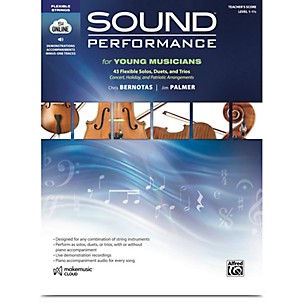 Alfred Sound Performance for Young Musicians Teacher's Score - Strings