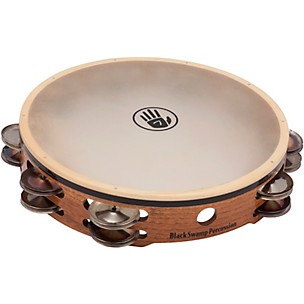 Black Swamp Percussion SoundArt Series Double-Row 10" Tambourine With Calf Head