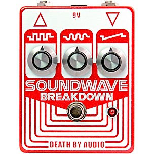 Death By Audio Soundwave Breakdown Octave Fuzz Effects Pedal