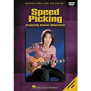 Hal Leonard Speed Picking Featuring Rowan Robertson DVD with Tab