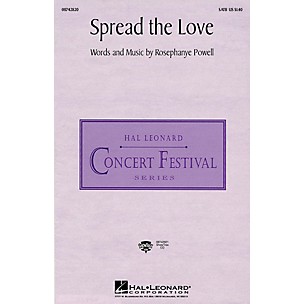 Hal Leonard Spread the Love ShowTrax CD Composed by Rosephanye Powell