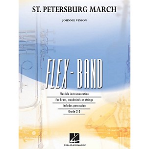 Hal Leonard St. Petersburg March Concert Band Level 2-3 Composed by Johnnie Vinson
