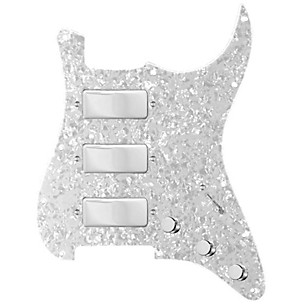 920d Custom Stadium Triple Mini Humbucker Loaded Pickguard for Strat With S7W-500K Wiring Harness