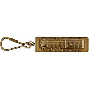 AIM Staff Music Keychain