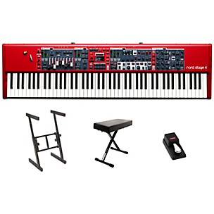 Nord Stage 4 88-Key Keyboard Essentials Bundle