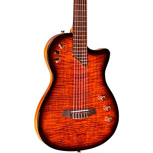 Stage Nylon-String Electric Guitar Edge Burst