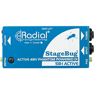 Radial Engineering StageBug SB-1 Compact Active Direct Box
