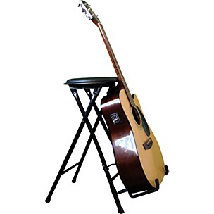 Farley's StagePlayer II - Guitarist Stool and Stand with Footrest