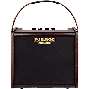 NUX Stageman AC-25 25W 2-Channel Modeling Rechargeable Acoustic Amp With Bluetooth -