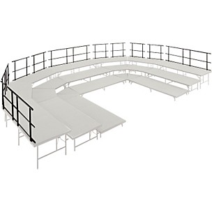 Midwest Folding Products Stages & Seated Risers Guard Rails 30" Long