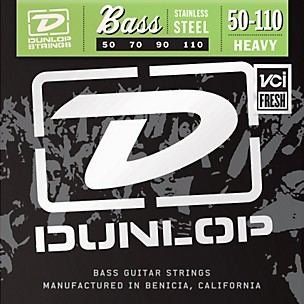 Dunlop Stainless Steel Bass Strings - Heavy