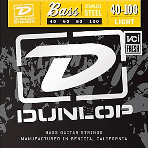 Dunlop Stainless Steel Light Bass Strings