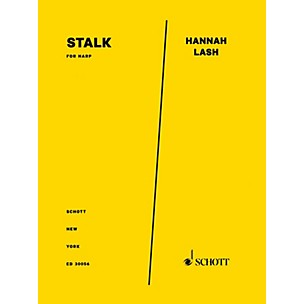 Schott Music Corporation New York Stalk (for Harp) Instrumental Solo Series