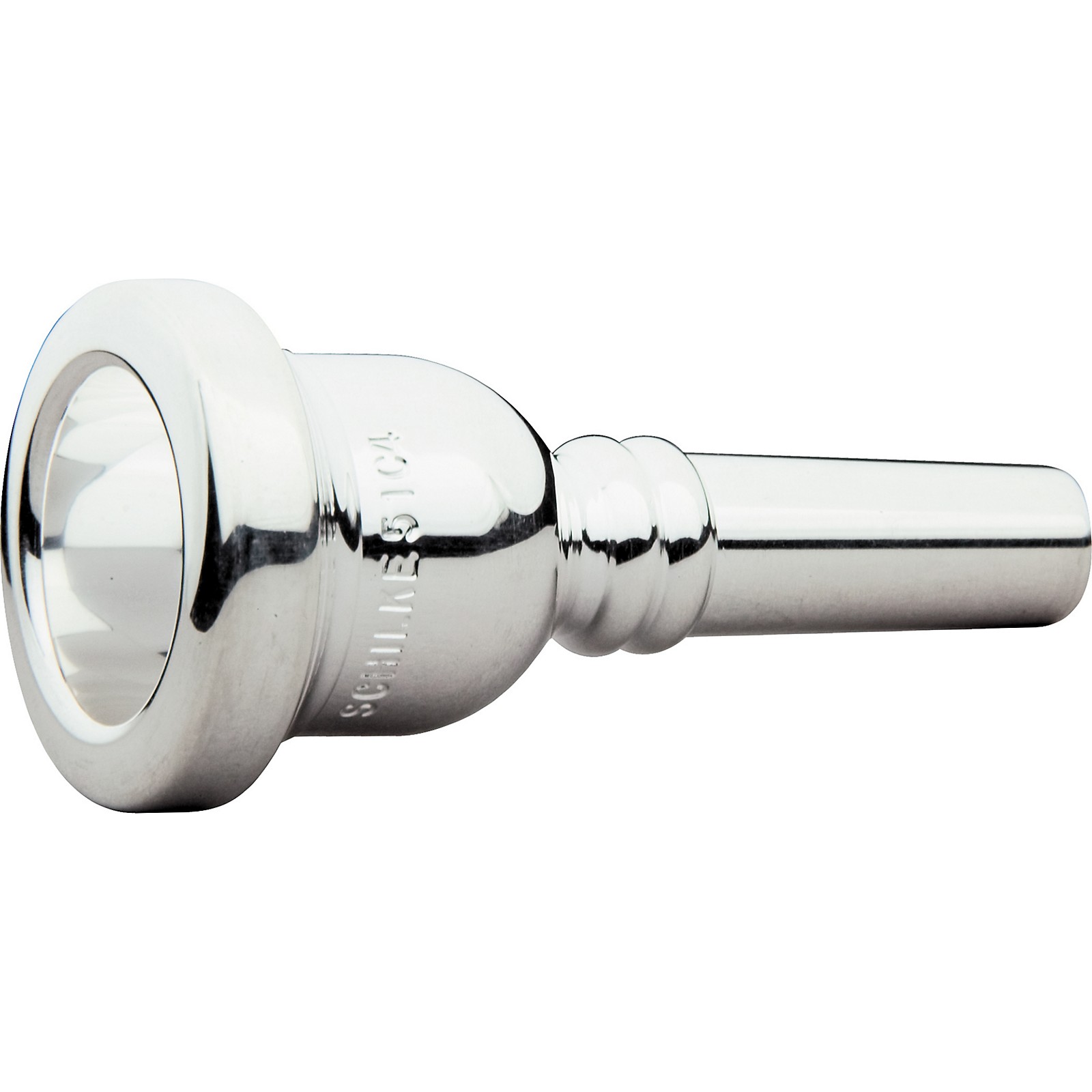 Schilke Standard Large Shank Trombone Mouthpiece in Silver | Music