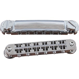 TonePros Standard Locking Tune-o-matic/Tailpiece Set (small posts/notched saddles)