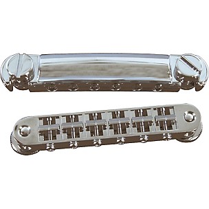 TonePros Standard Locking Tune-o-matic/Tailpiece Set (small posts/notched saddles)
