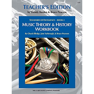 KJOS Standard Of Excellence BK2,MSC THRY/HISTORY WB-TEACHER